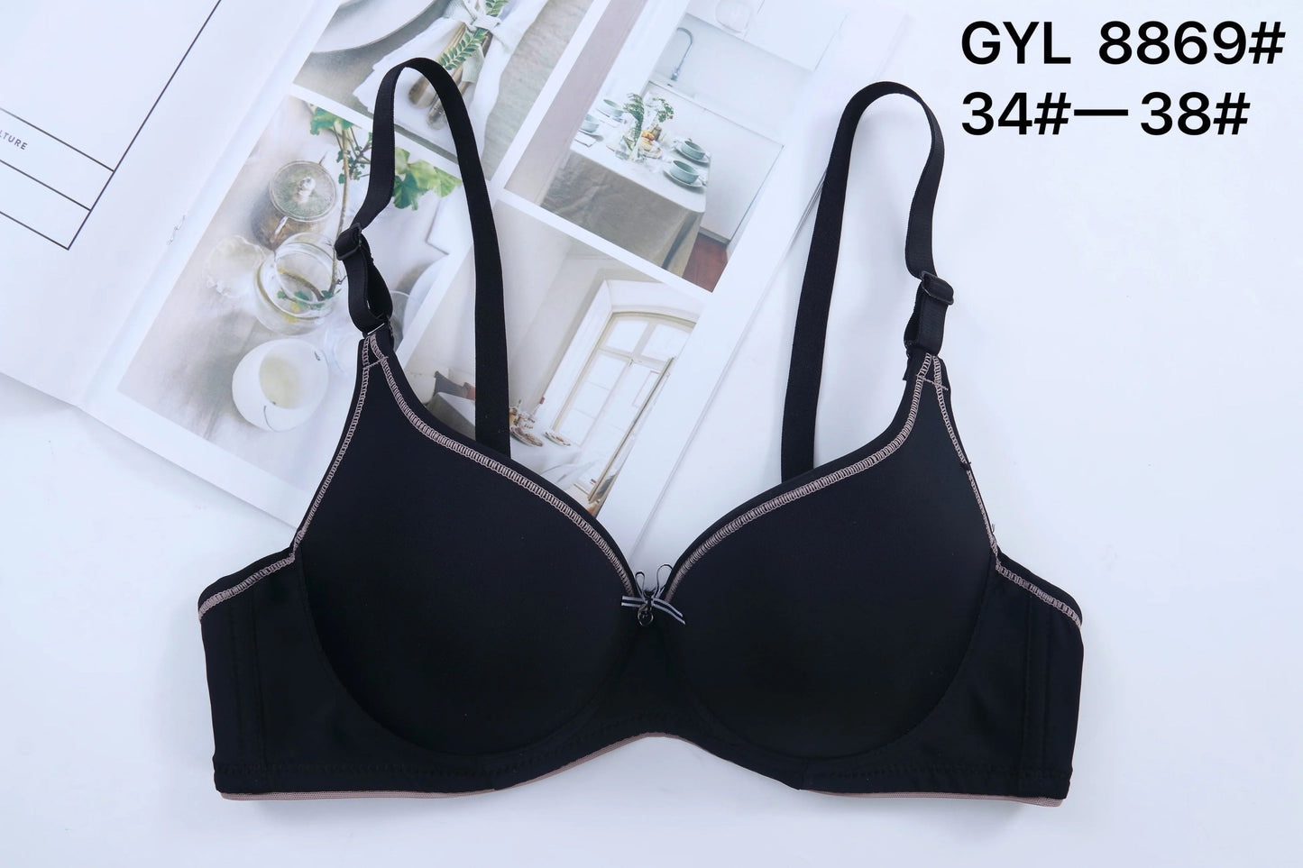Fashion Double Padded Push-up Bra