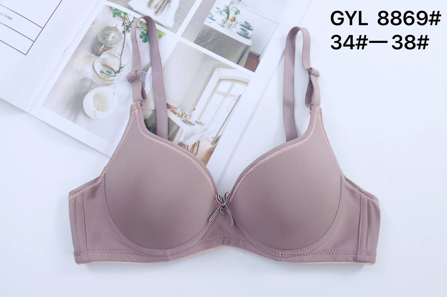 Fashion Double Padded Push-up Bra