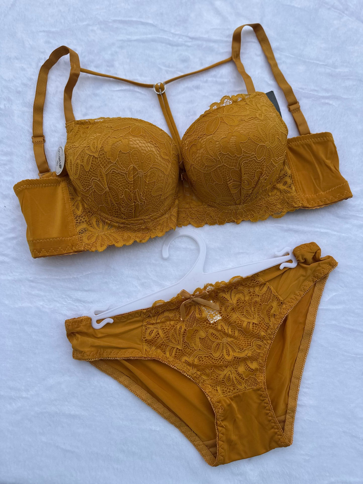 Bold Flowered Bra Set