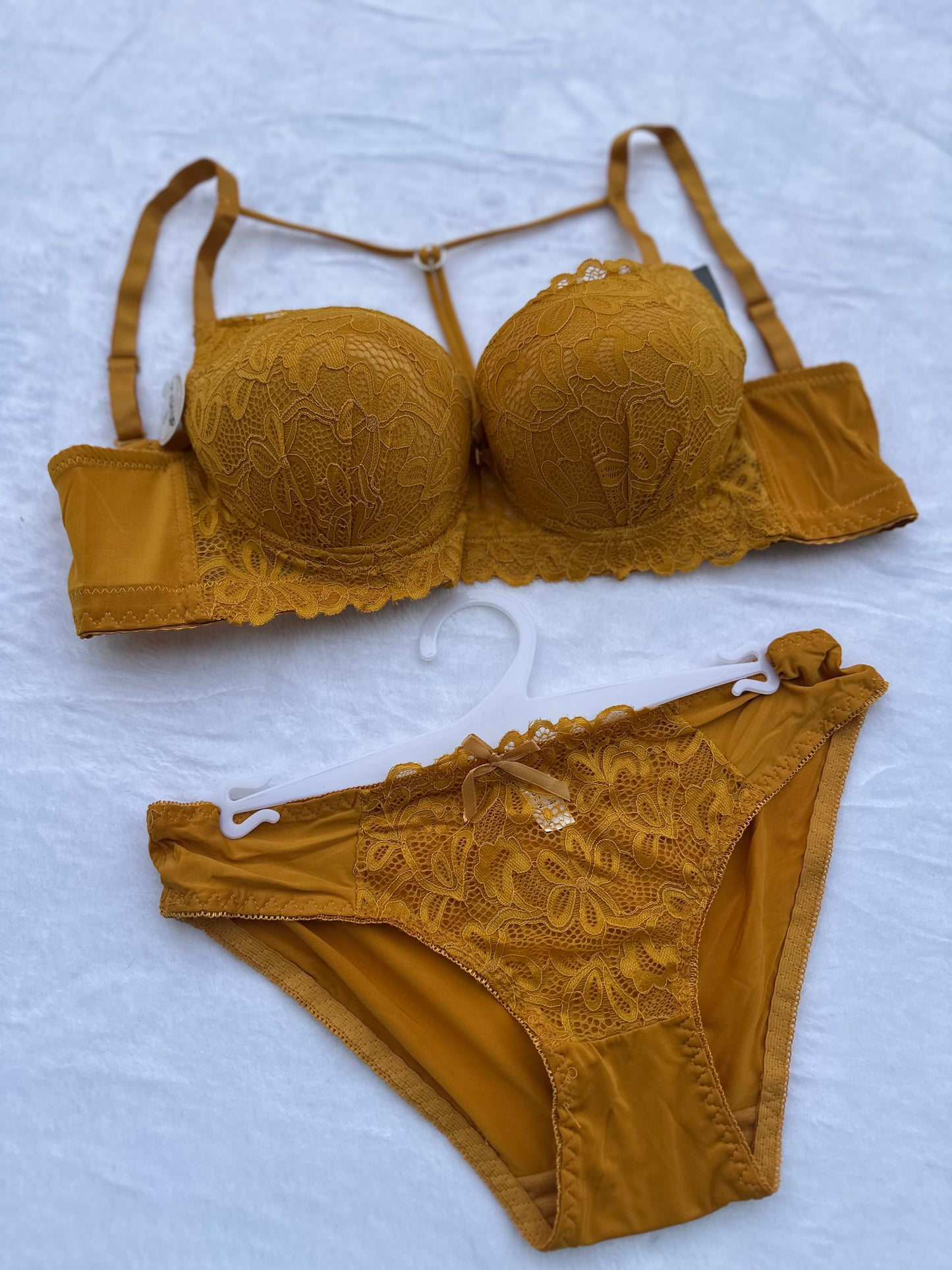Bold Flowered Bra Set