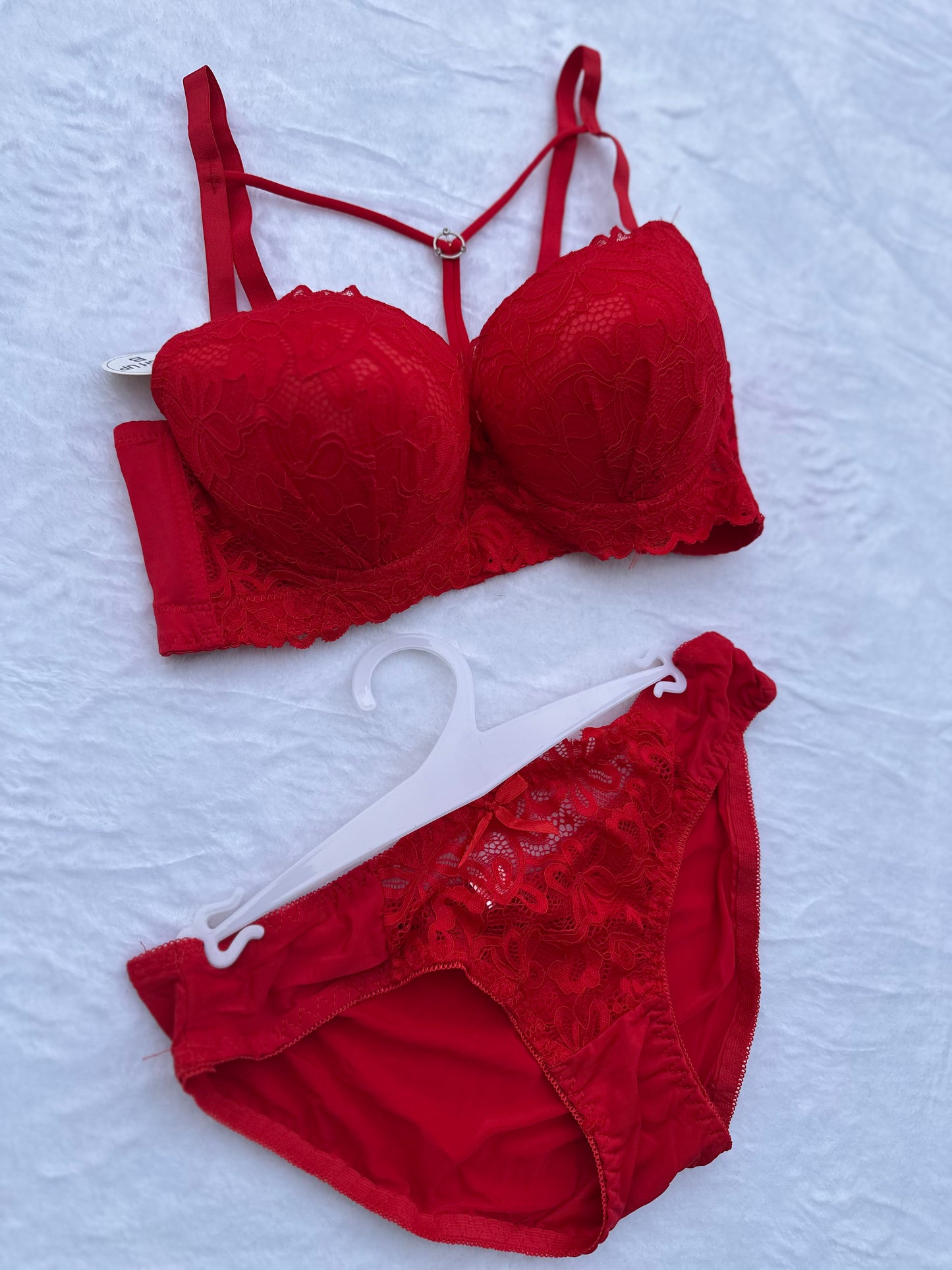 Bold Flowered Bra Set