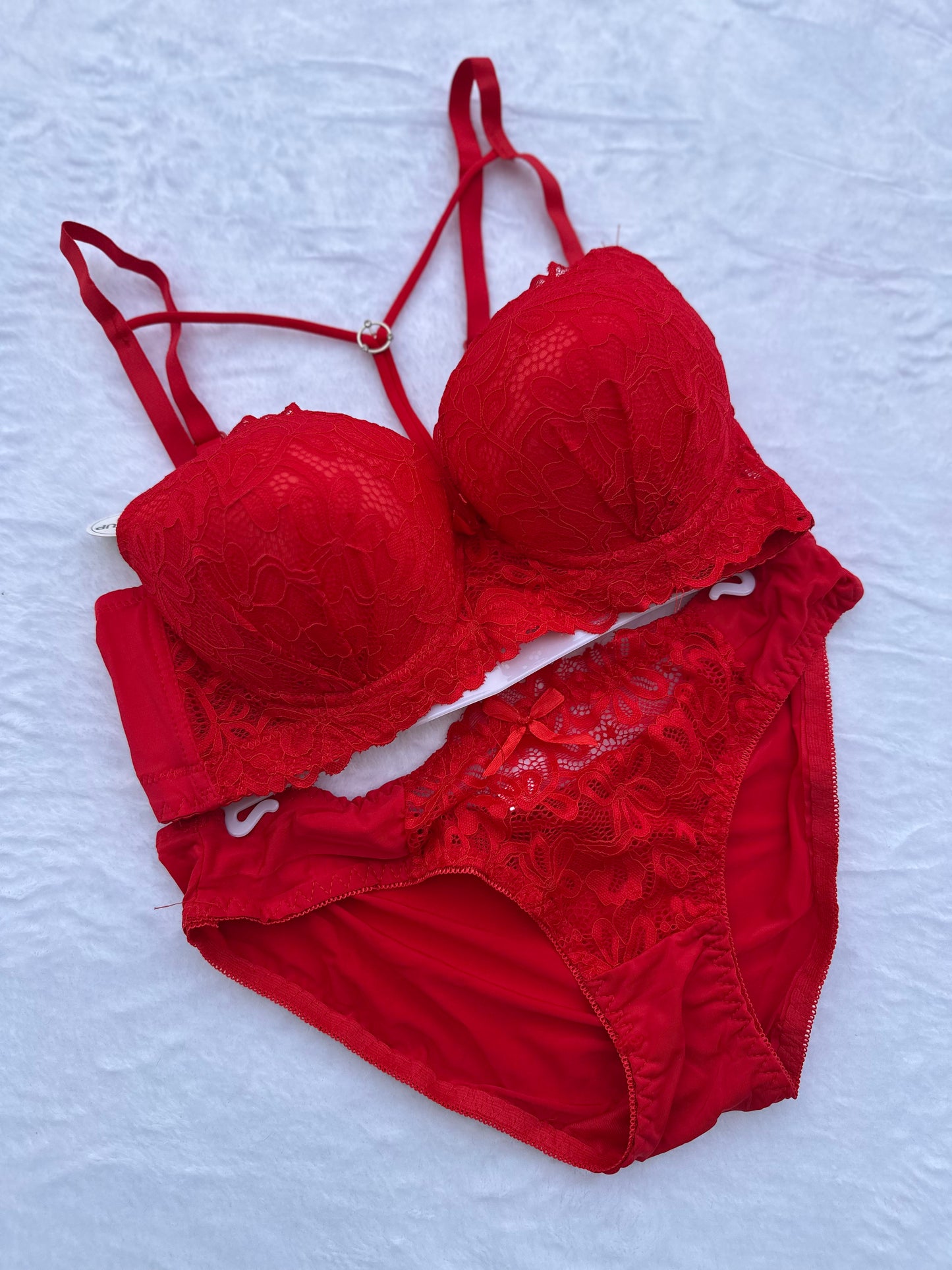 Bold Flowered Bra Set