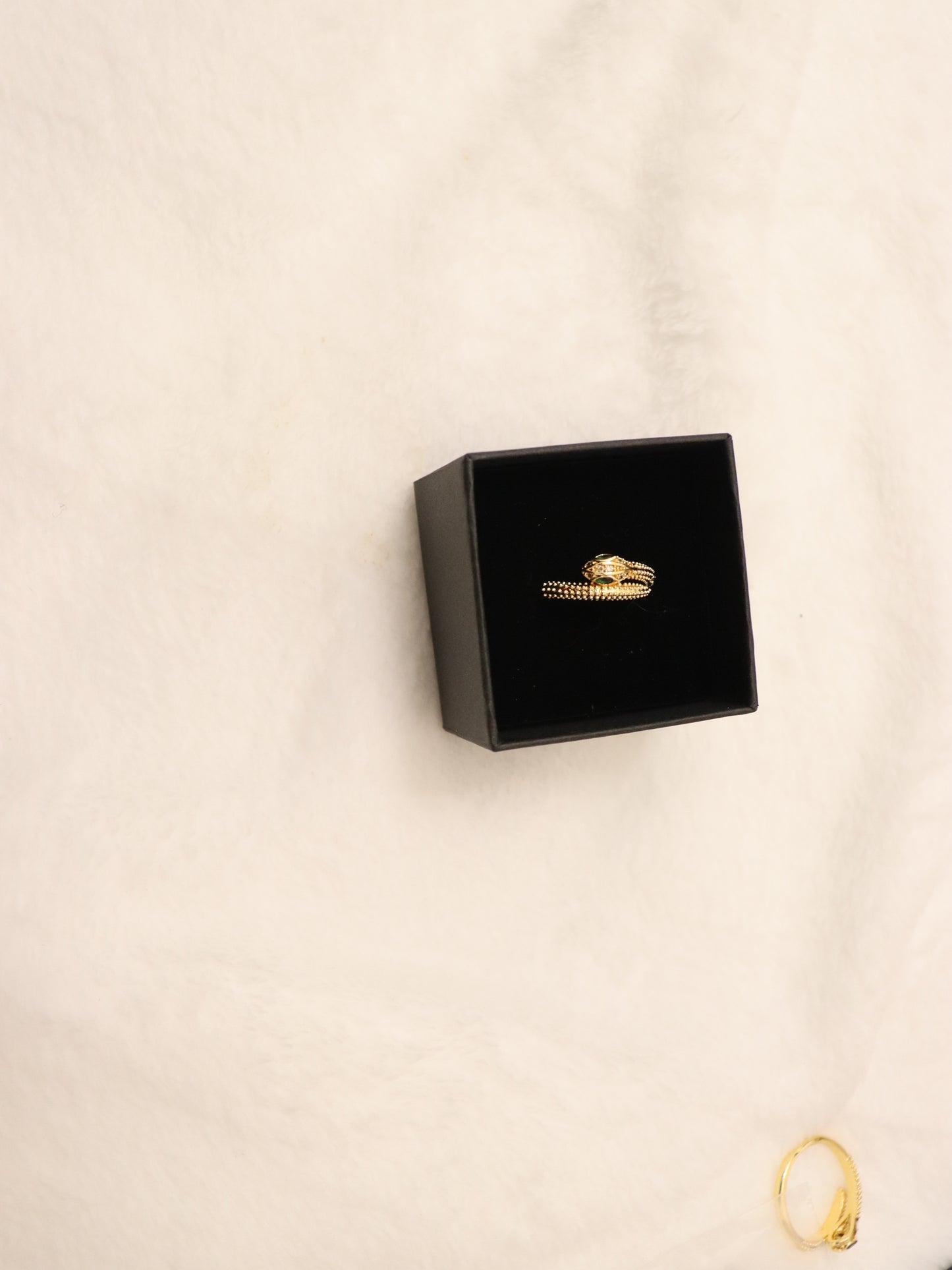 Snake Embarace Ring | Gold