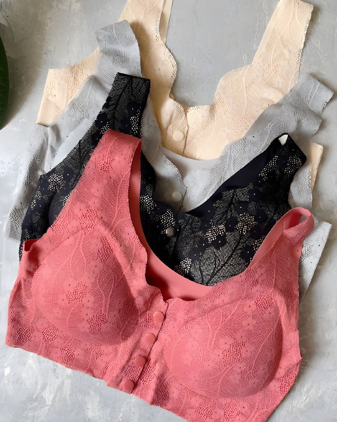 Women Seamless Front Button Stylish Brallete